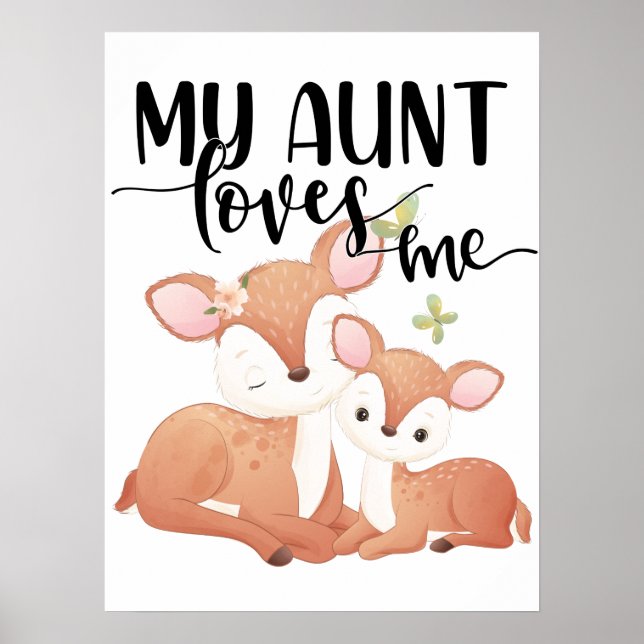 Poster Doe and Fawn Minha Tia me ama (Frente)