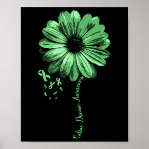 Poster Doença Celiônica Consciência Guerreira Gif Bonito
