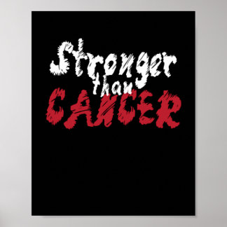 Poster Doença de Quimio Mais Forte Do Que O Cancer