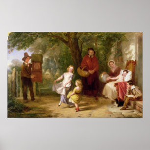 Poster Doença e saúde, 1843