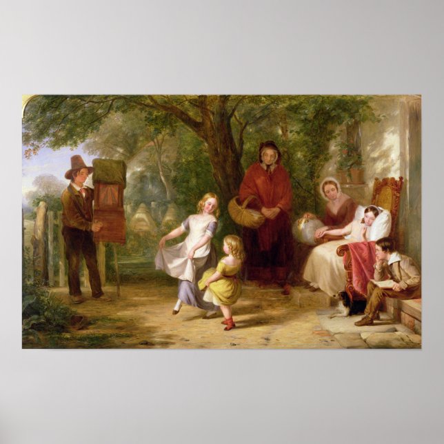 Poster Doença e saúde, 1843 (Frente)