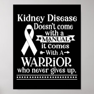 Poster Doença renal não vem com um alerta manual