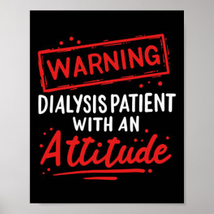 Poster Doença Renal Presente Para Doentes Dialisados Guer