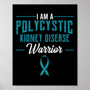 Poster Doença Renal Teto De Consciência Pkd Warrior Pckd