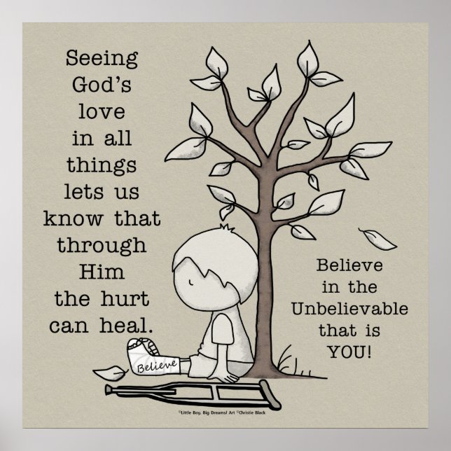 Poster Doenças podem curar (Frente)