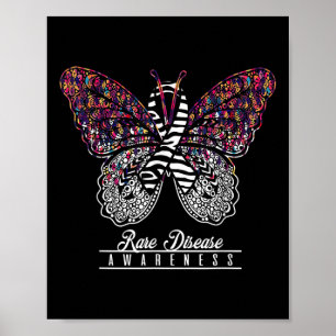 Poster Doenças Raras Sensibilização Camisa Borboleta Sobr