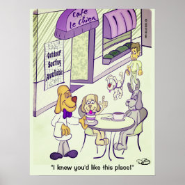 Poster Dog Cafe