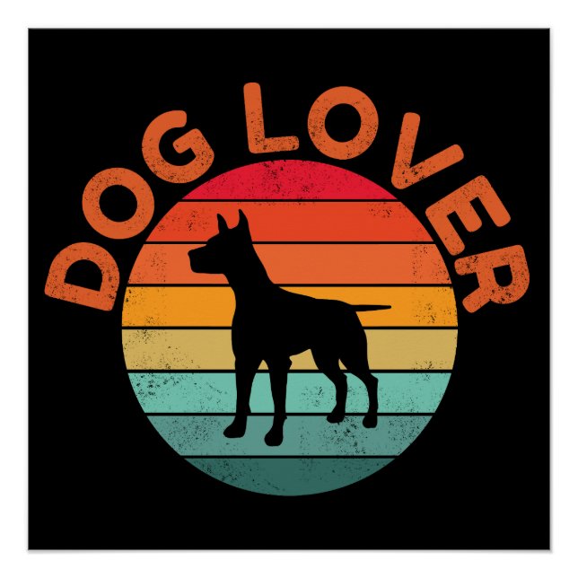 PÓSTER DOG LOVER (Frente)