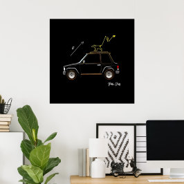 Poster Dog on Wall Street 