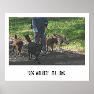 Poster Dog Walker