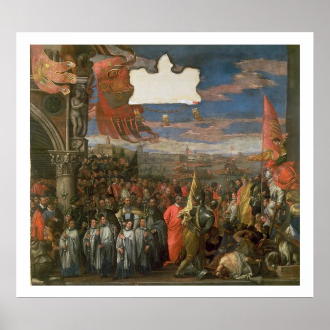 Poster Doge Andrea Contarini, vitoriosa de (Frente)