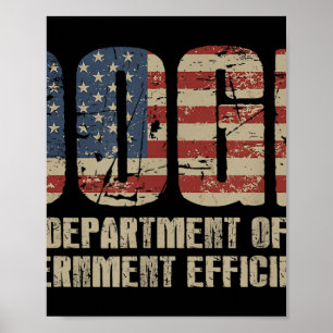 Poster Doge D.o.g., Departamento de Eficiência do Governo