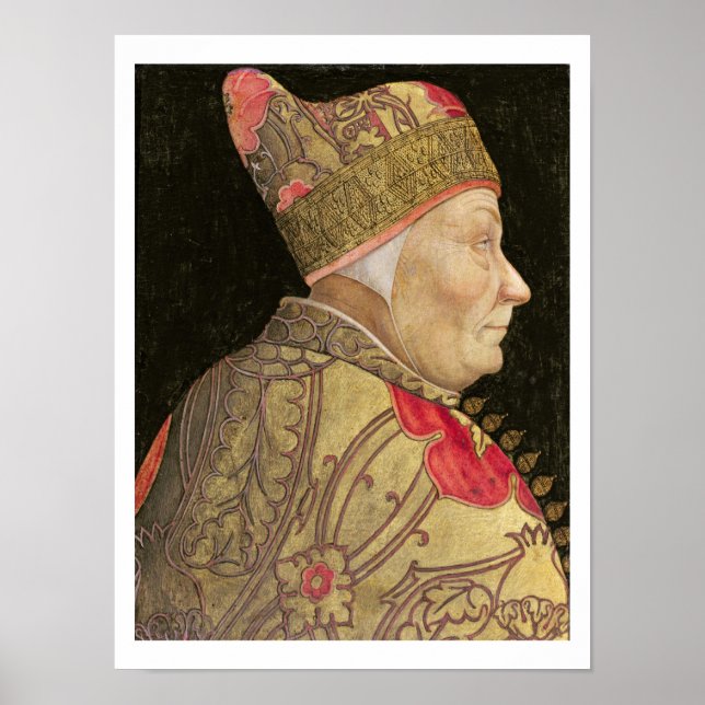 Poster Doge Francesco Foscari, 1460 (Frente)