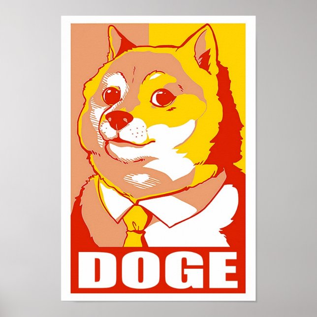 POSTER DOGE MEME (Frente)