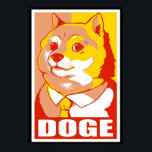 PÓSTER DOGE MEME<br><div class="desc">DOGE MEME,  uau!</div>