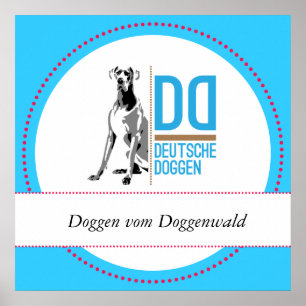 Póster Doggenposter