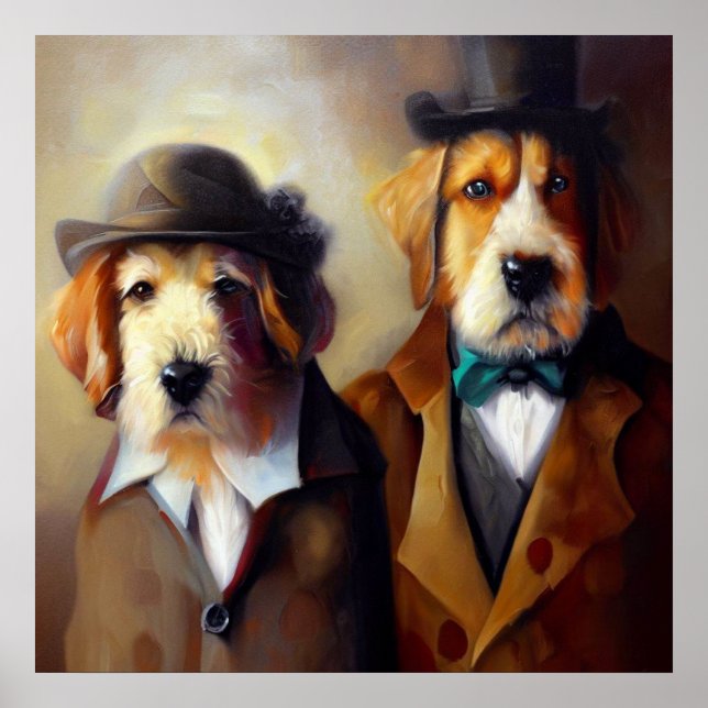 Poster Dogs Holmes e Watson (Frente)