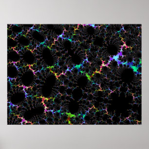 Póster Doily de néon