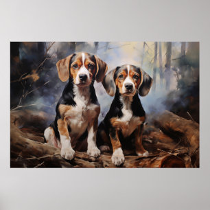 Poster Dois Beagle