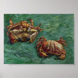 Póster Dois Caranguejos (F606) Van Gogh de Belas Artes