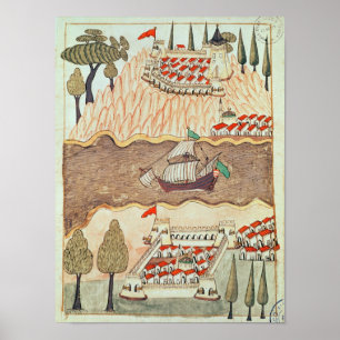 Póster Dois castelos no Mar Negro