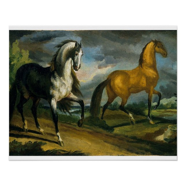 Póster Dois Cavalos 1808 (Frente)