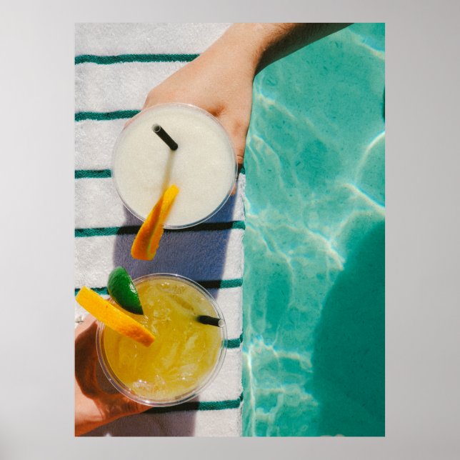 Poster Dois copos de suco (Frente)