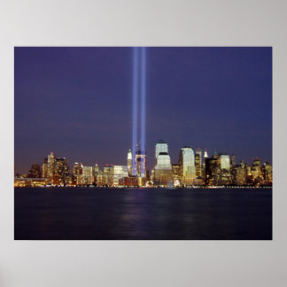 Póster Dois feixes de luz