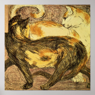 Poster Dois gatos