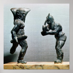 Poster Dois gladiadores em combate