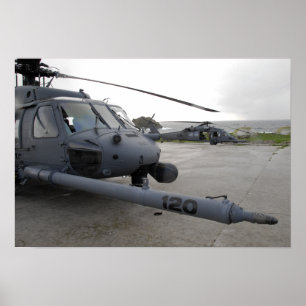 Poster Dois HH-60G pavimentam falcões