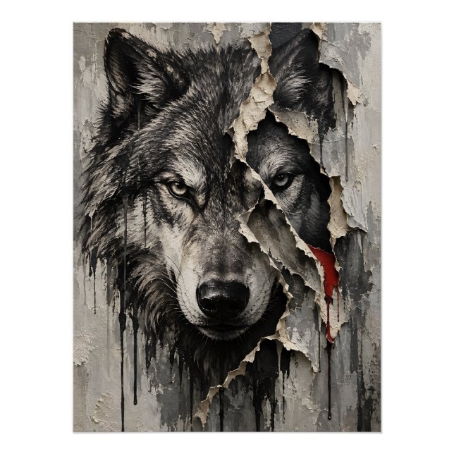 Póster Dois Lados do Mesmo Lobo (Frente)