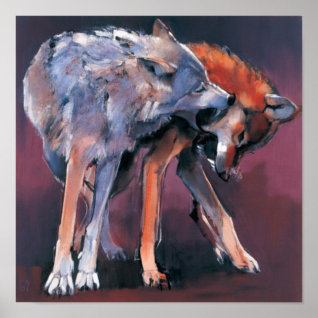 Póster Dois Lobos 2001 (Frente)