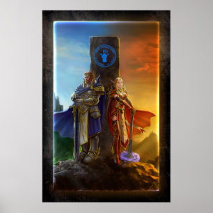 Póster Dois mundos