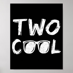 Poster Dois presentes legais de 2º aniversário para menin