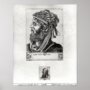 Póster Dois retratos de Catullus