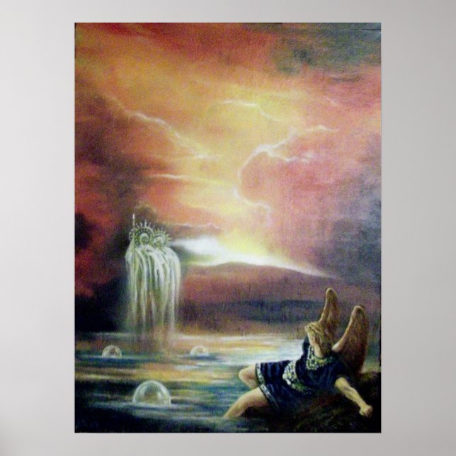 POSTER DOIS SANTOS JOHN E FALLEN ANGEL (Frente)