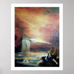 POSTER DOIS ST JOHN E ANJO CAÍDO