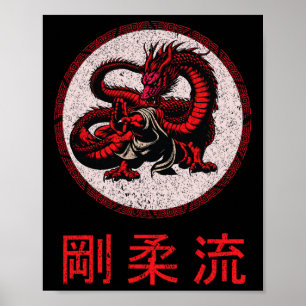 Poster Dojo Training Karate Melhor Legado Das Mães Tradic