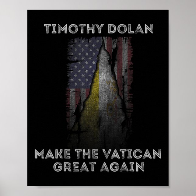 Poster Dolan Torne O Excelente Do Vaticano Conclave 2025 (Frente)