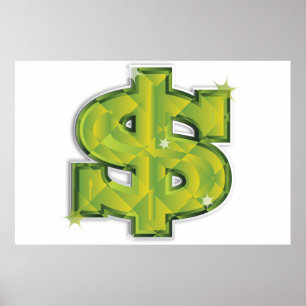 Póster Dólar americano