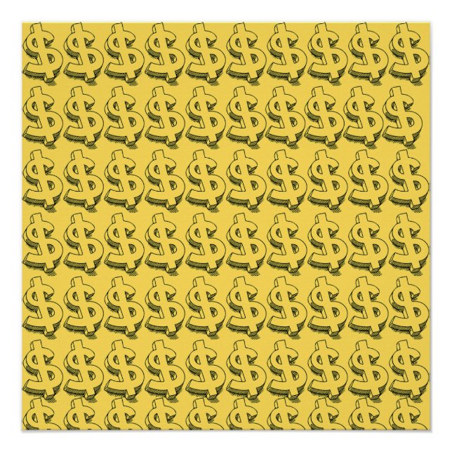 Póster dolar dourado (Frente)