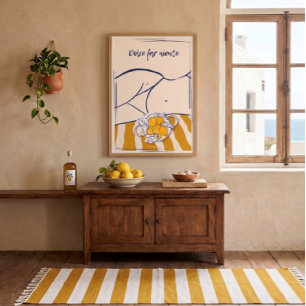 Poster "Dolce Far Niente" Coleção de Verão Italiana