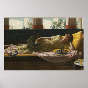 Poster DoLCE FaR NiENTE, por John William Waterhouse -188