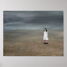 Poster "Doll Without Her Ship", por Christiane Cegavske