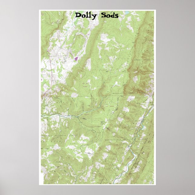 Poster Dolly Sods (Frente)