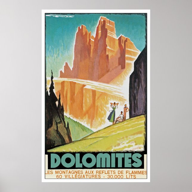 Poster Dolomitas (Frente)