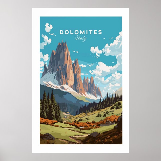 Poster Dolomites (Frente)
