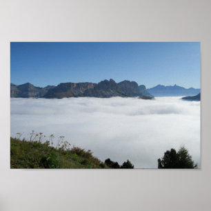 Poster Dolomites Itália