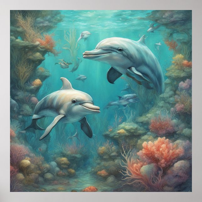 Poster Dolphin Fantasy 7 (Frente)